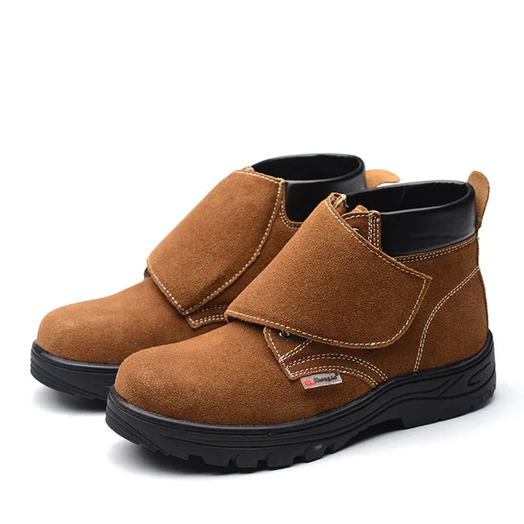 Botas De Seguridad Baratas De Cuero Genuino,Zapatos De Seguridad De Cuero  Genuino,Malla Industrial Para Construcción,1 Par,Alta Calidad - Buy Venta  De Botas De Seguridad,Botas De Cuero De Seguridad,Botas De Seguridad Baratas  Product