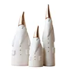 Pottery and porcelain figurines elk Nordic creative Christmas crafts deer modern minimalist Santa Claus ceramic decoration