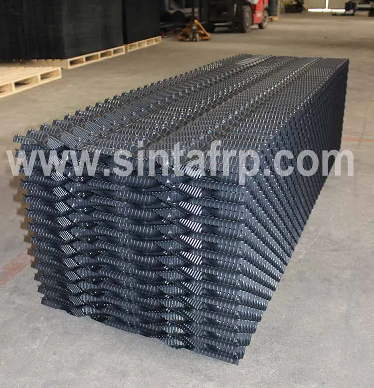 Of21ma Antifouling Fill Offsetfluted Film Packs For Hvac Cooling