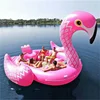 Over 9 Feet tall Inflatable Pool Float Flamingo islands pool float Huge Unicorn Float for 6-8 person water party