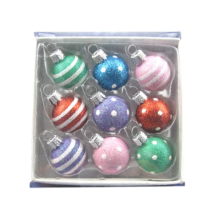 small glass christmas ball ornaments