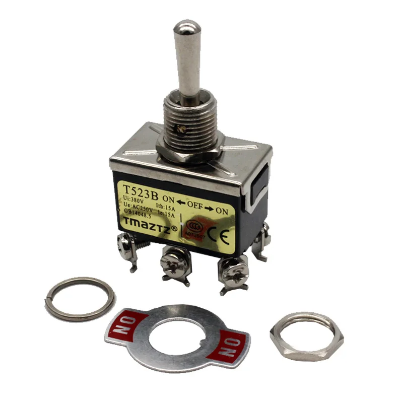 15A 250V 20A 125V AC on OFF on 3 Position SPST Rocker Toggle Switches