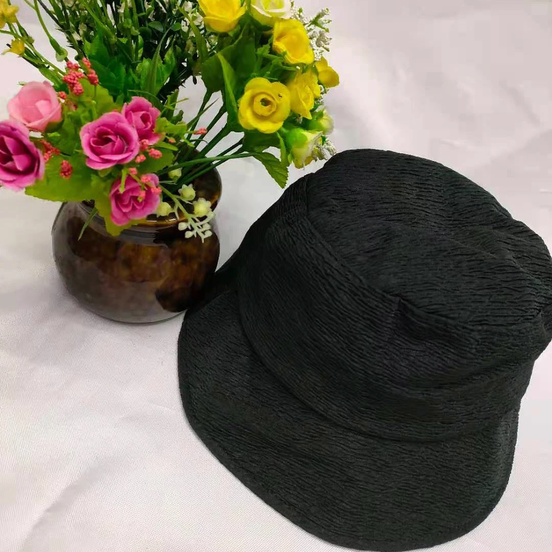 斗帽批发名牌斗帽纯色黑色荷边斗帽斗帽男士女士