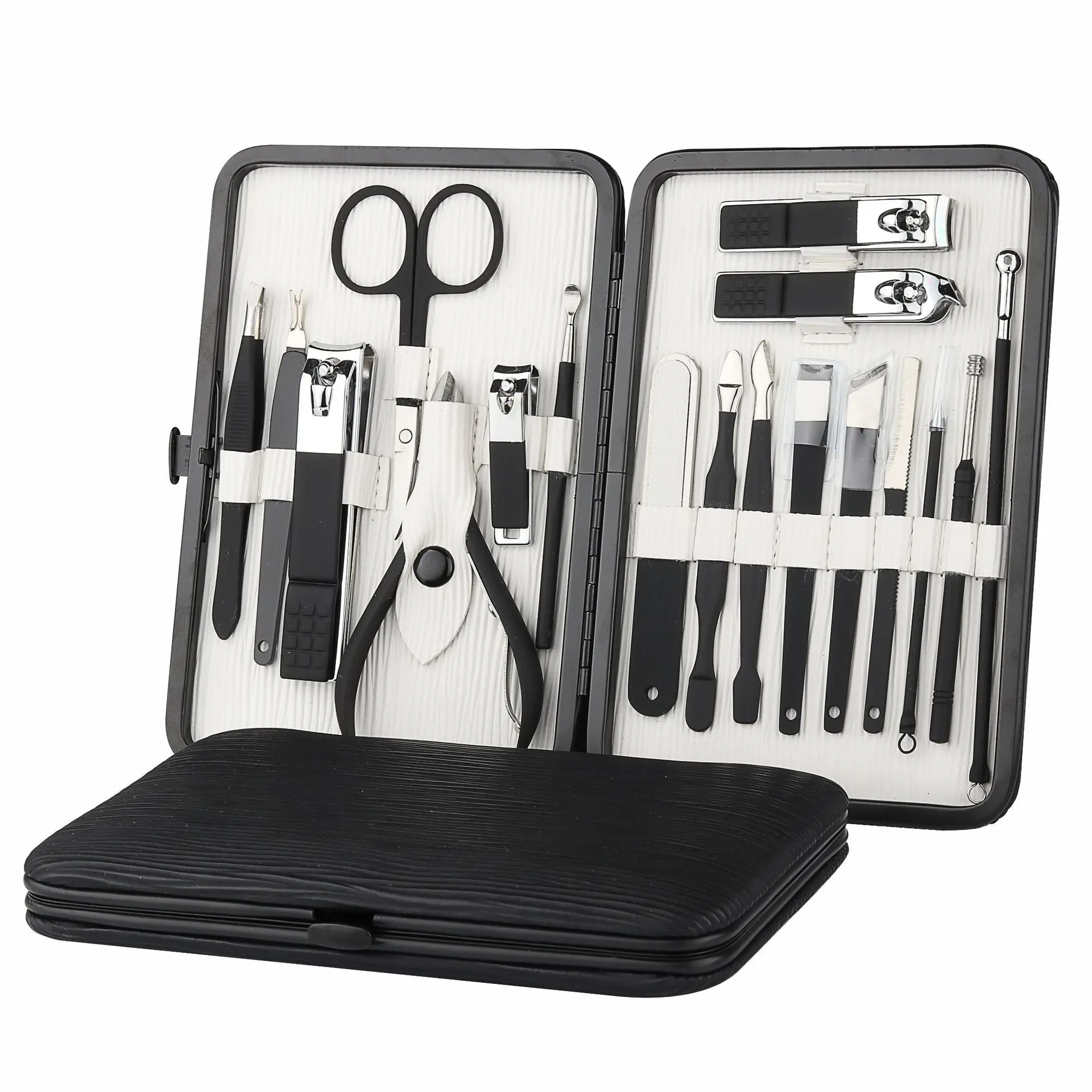 product factory direct supply manicure set for girls nail clipper set pink manicure set-4