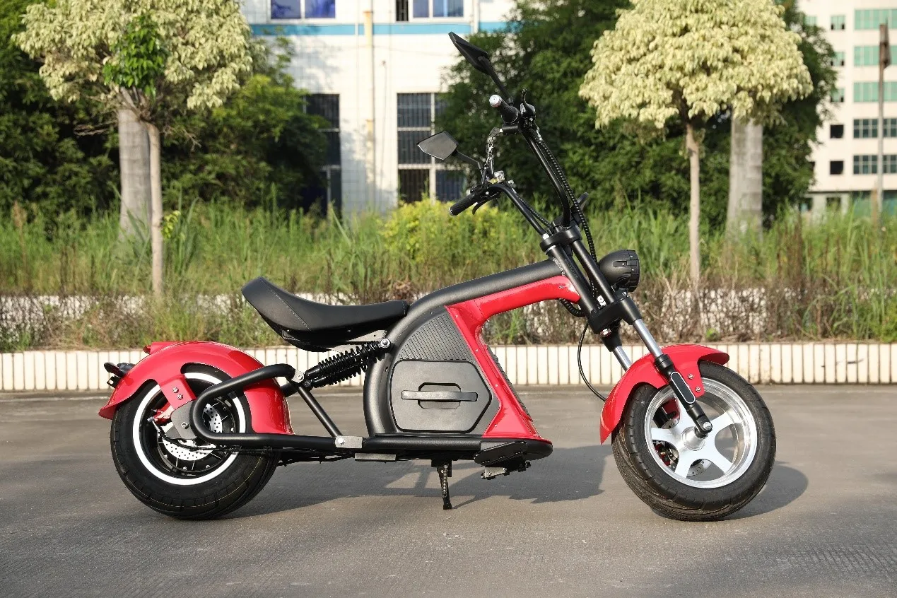 2022 Hot Sale 3000W Fat Tire Electric Scooter Citycoco Motorcycle in US Warehouse