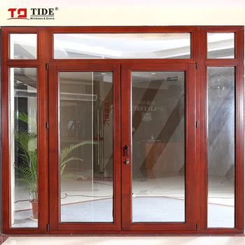 Guangxi Tide Aluminium Doors Solid Wood Window Exterior Interior Window And Door Buy Aluminum Profile Windows And Door Prefabricated Aluminum