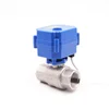 Motorized Ball Valve Stainless Steel 304 1/2" DN15 DC5V,CR03 Wire, 2 Way Electric actuator Ball Valve