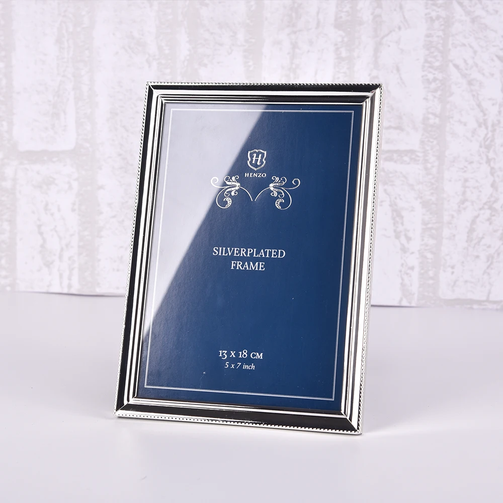 5x7inch Sweet Memories Premium Narrow Enamel Shiny Silver Plated Metal Photo Frame Buy Fine Edged Beveled Picture Frame Sterling Metal Slim Photo Frame Decorative Metal Wall Picture Frame Product On Alibaba Com