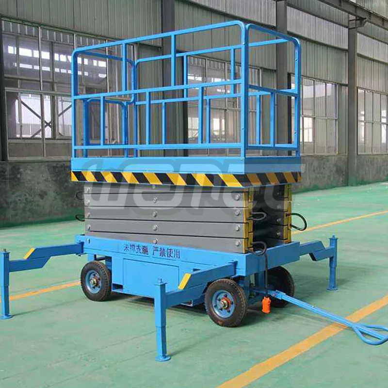 6m 8m 10m Mobile Folding Electric Scissor Scaffolding Lift - Buy Best ...