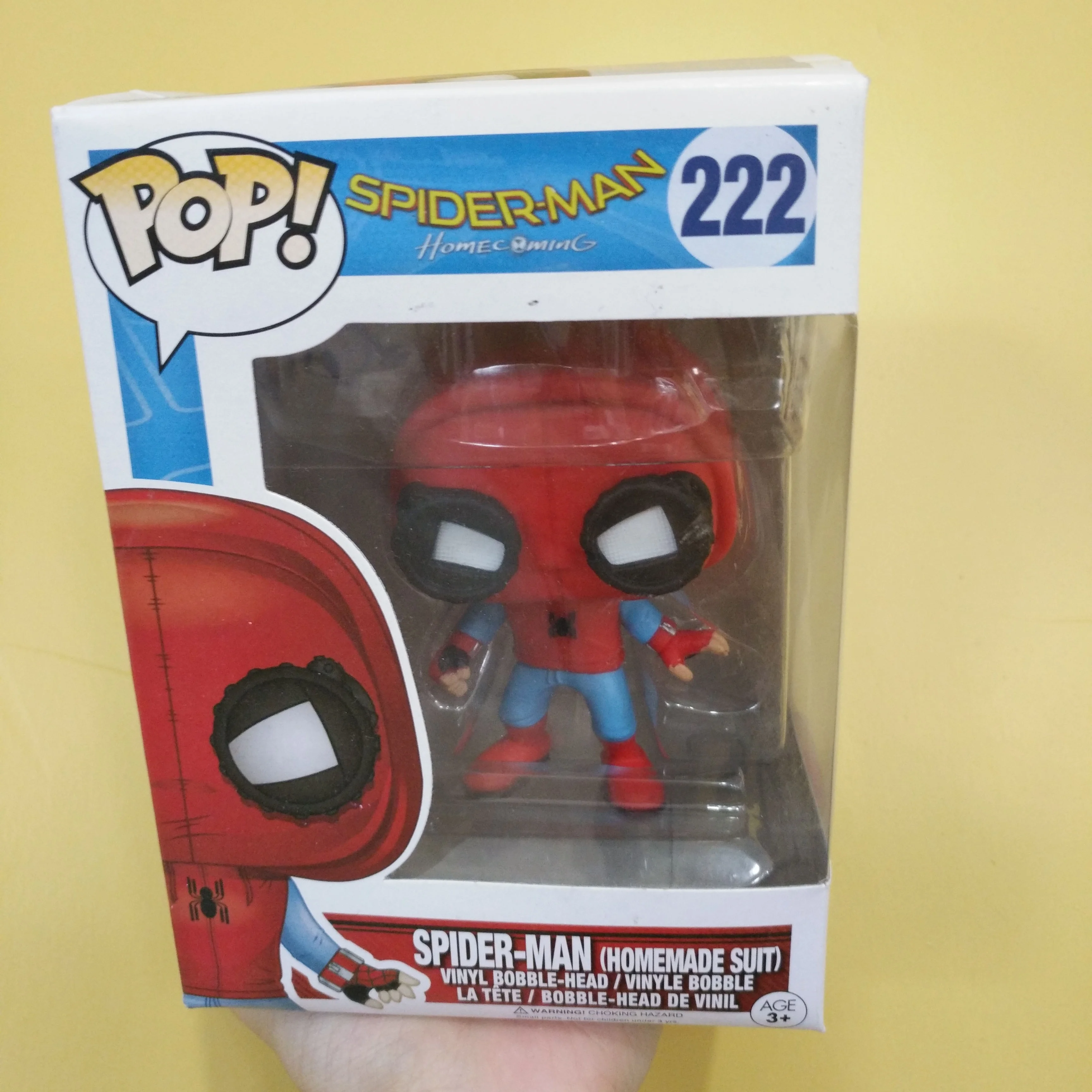 Spiderman Kids Toys Funko Pop 222# Super Hero Homemade Suit Collection  Model Toys Pvc Action Figure Toys For Children Gift - Buy Funko Pop  Spiderman,Spiderman Model Toys,Spiderman Action Figure Toys Product on