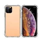 アンチノックソフト TPU 透明なクリア電話ケース保護カバー耐震ソフトケース iphone 11 プロマックス 7 8 プラス X XS