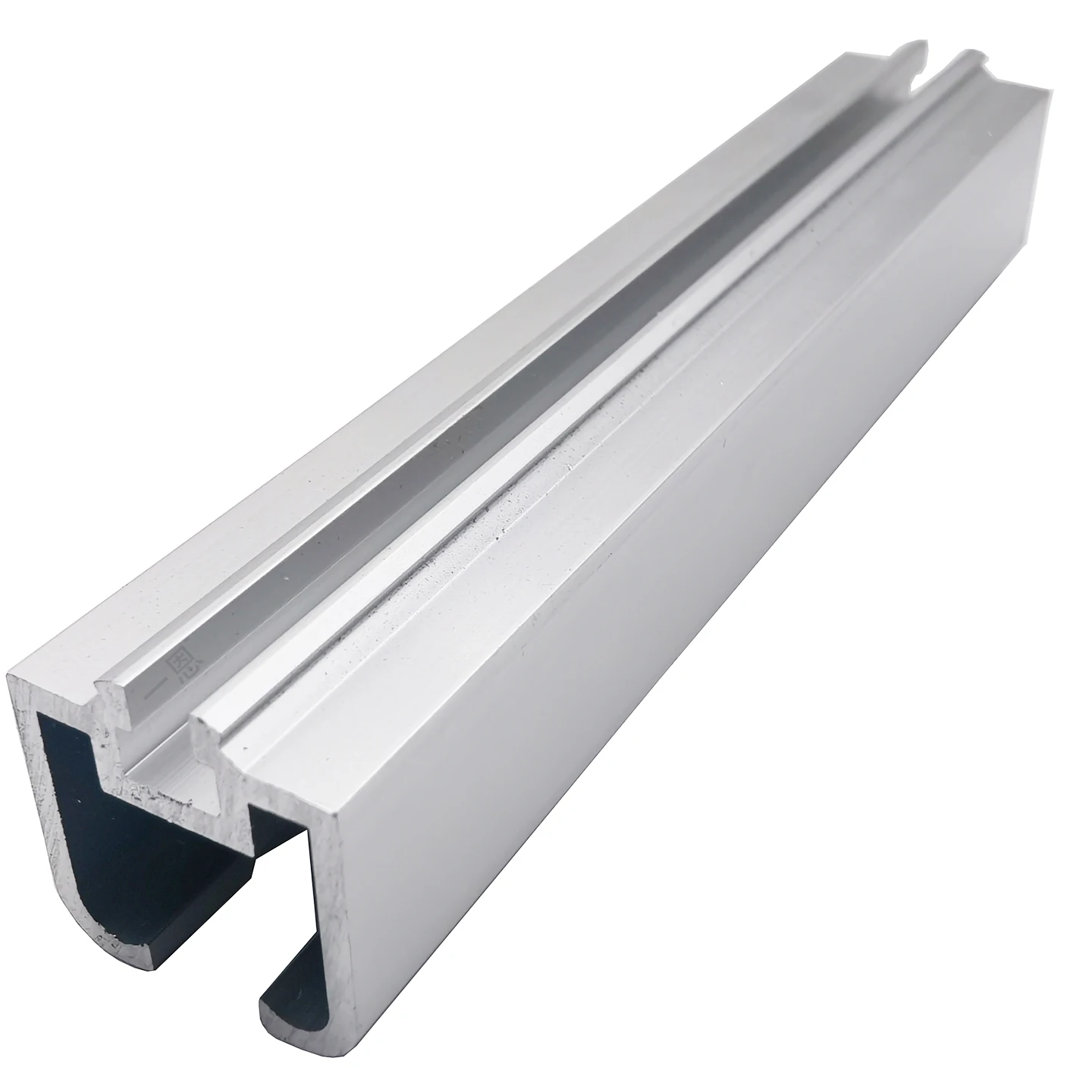 product 3mm non perforated wind driven rail electric screwdriver hanging rail profile d28 third generation line rod 1000 series aluminum-13