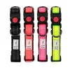 Double D buckle nylon pet collar adjustable safety buckle reflective dog collar
