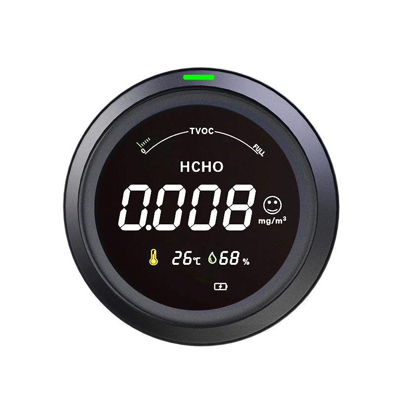 
Air quality pollution detector PTH-2 TVOC monitor formaldehyde sensor environment friendly with humidity display 