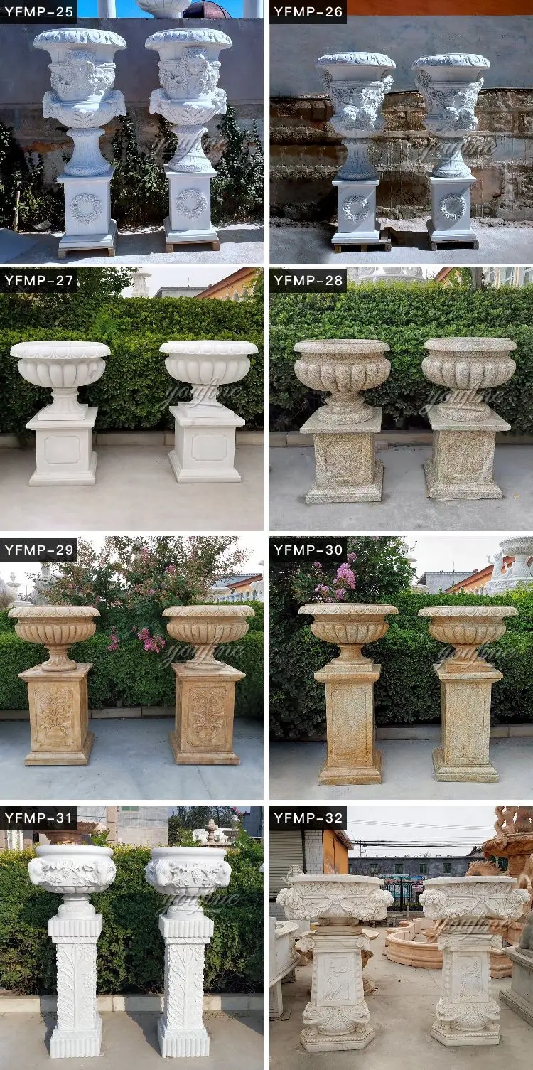 Hand Carved Large Natural Marble Planter Buy Marble Planter,Natural