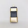 New product 3 in 1 OTG USB drive bulk metal cellphone usb flash memory H