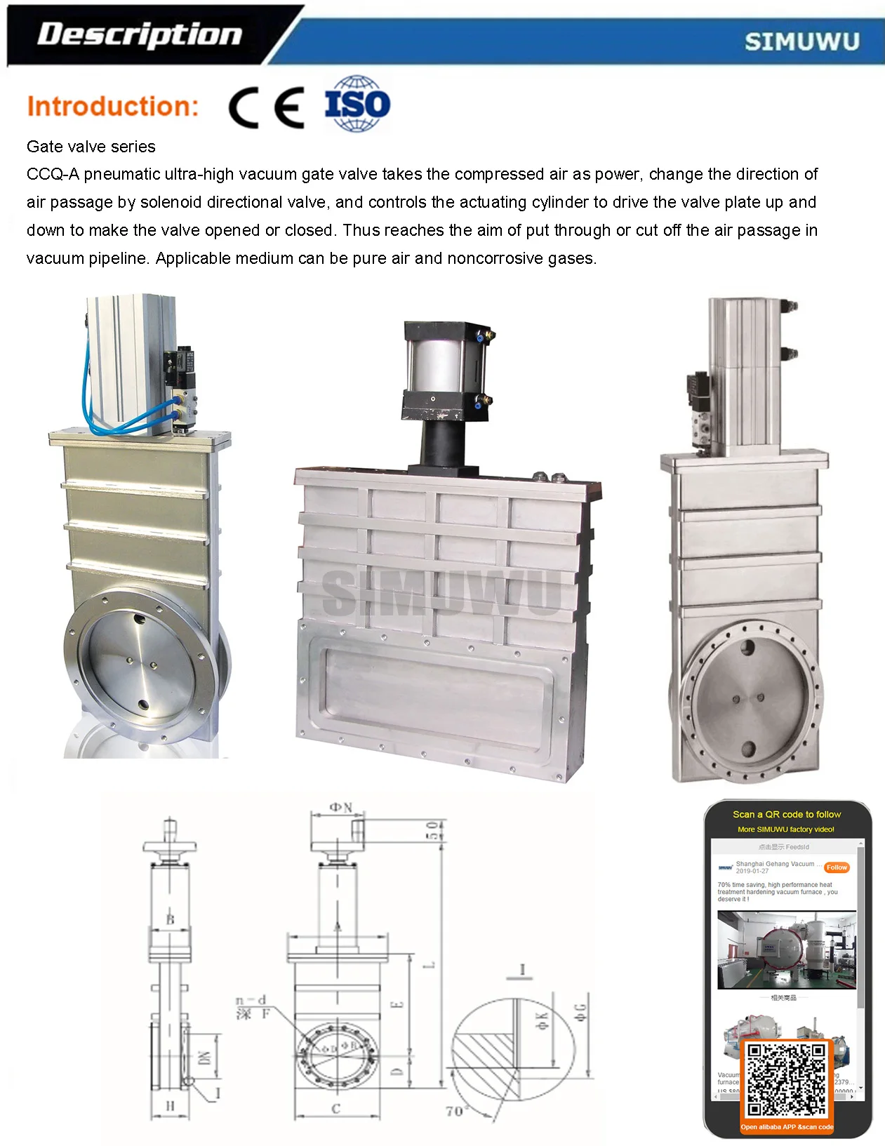 vacuum gate valve