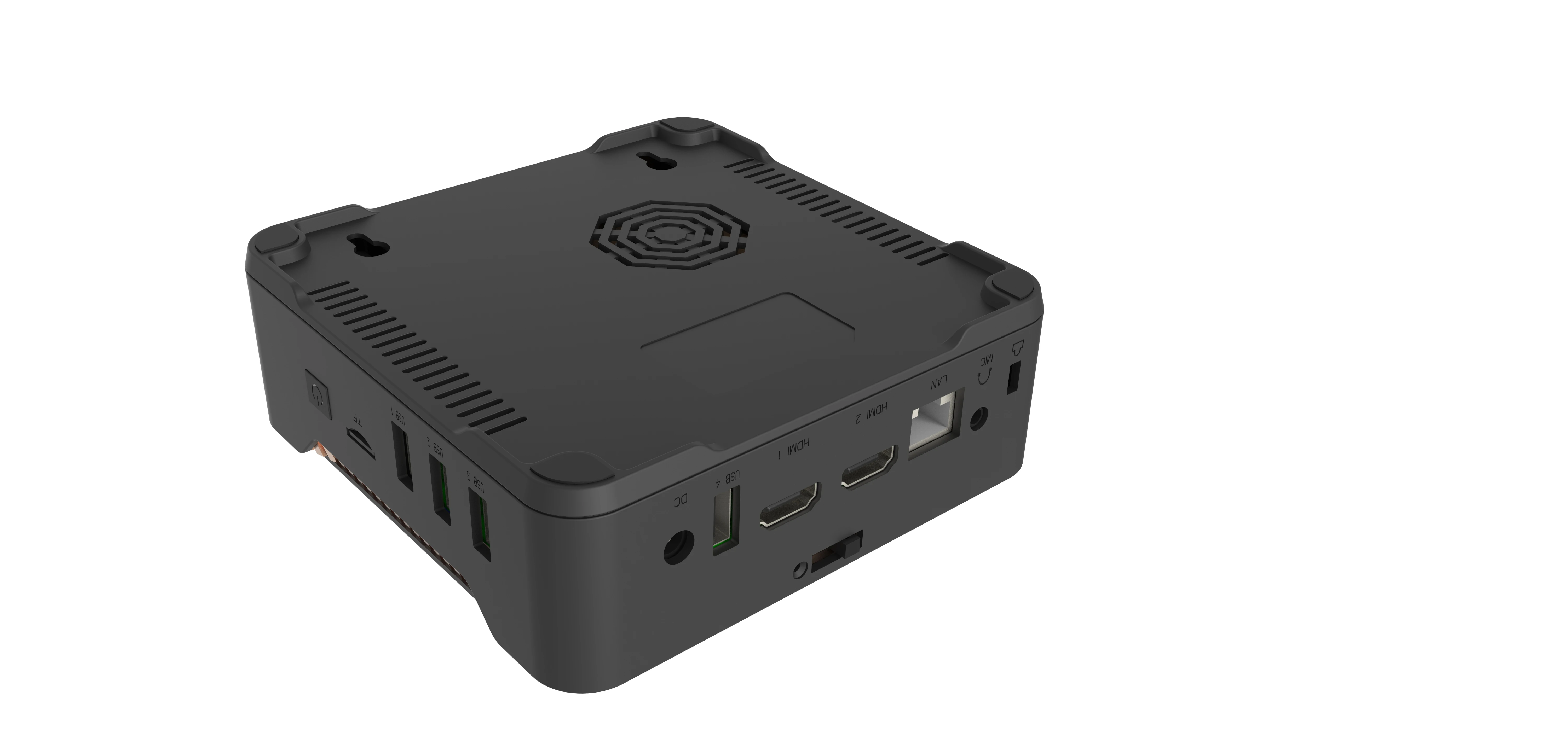 Ak3v New Mini Pc Intel Dual Core J3455 4gb/32gb 2.4g/5g Dual Hd Output