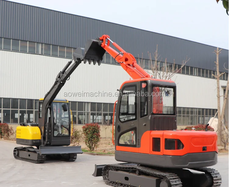 High Quality Mini Excavator 6 Ton Mini Digger Crawler Excavator With