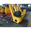 Gasoline type and the electric type old road surface layer carries on the milling to clear the road marking tire brake mark