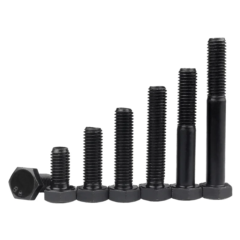High Strength Fasteners 8.8 Grade Hex Head Screw Hexagon Head Bolt