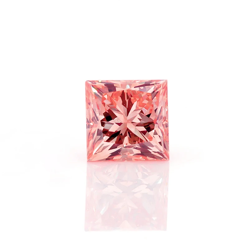 HPHT FANCY VIVID PINK man made created synthetic loose lab grown hpht pink diamond