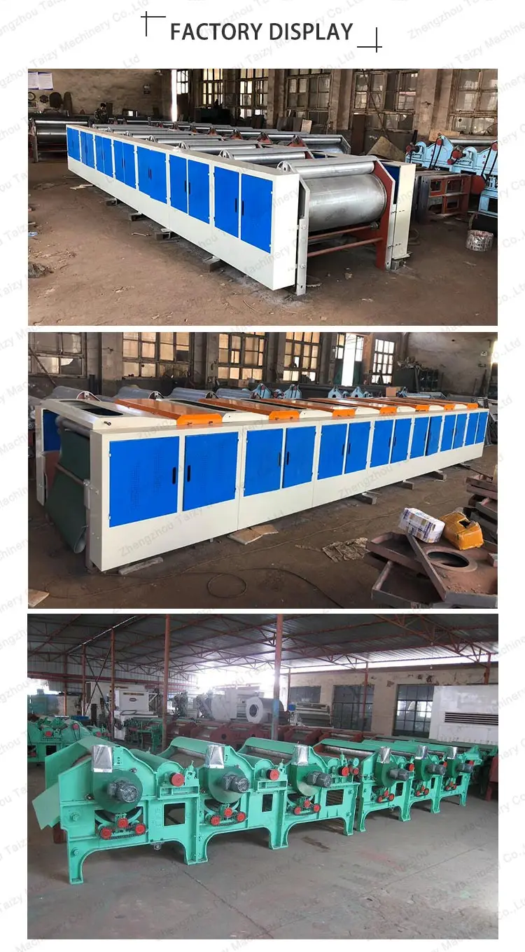 Good Condition Used Cotton Quilt Clothes Recycling Machine/waste Fabric