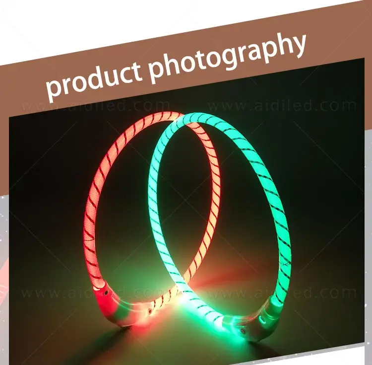 product-AIDI-LED bright nylon dog collar in the dark night-img