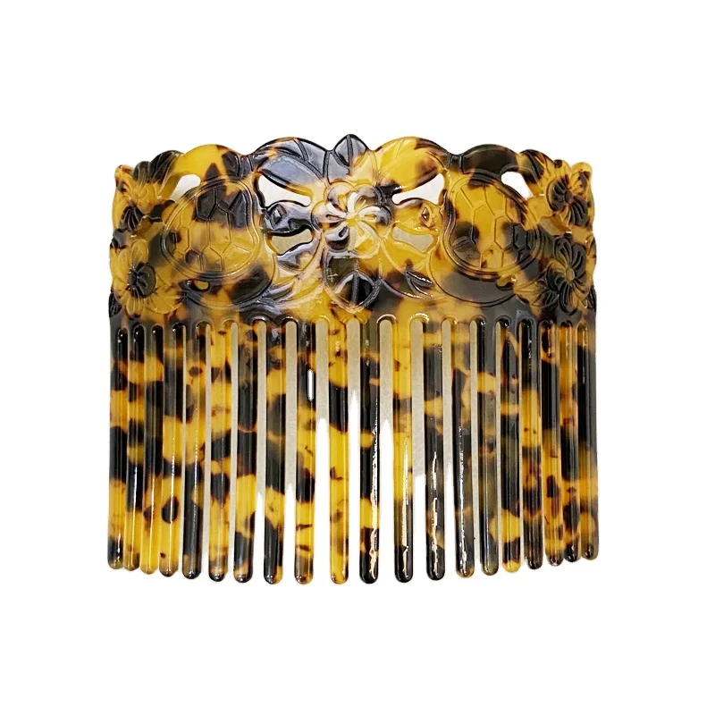 

hair combs acrylic tortoise hell plastic hair brush,12 Pieces, Various