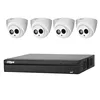 Dahua cctv camera kit 4CH NVR2104HS-P-4KS2 video recorder 4POE port & 4Pcs IPC-HDW4433C-A 4MP IP camera IR30m IP67 cctv system