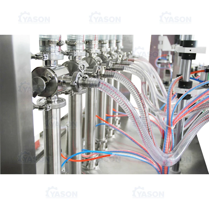 100-1000ml automatic bottle water production line cosmetic lotion shampoo filling machine cream water refilling machine