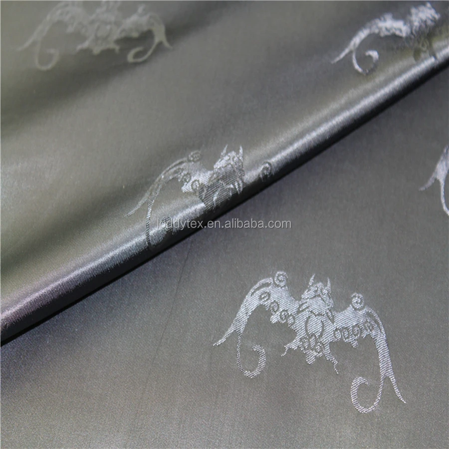 High Quality Polyester and viscose bat jacquard  lining Fabric Textile For Jacket