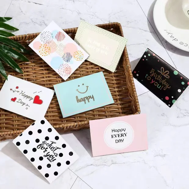 Cheap Custom Full Color Printing Greeting Cards Holiday Greeting Cards