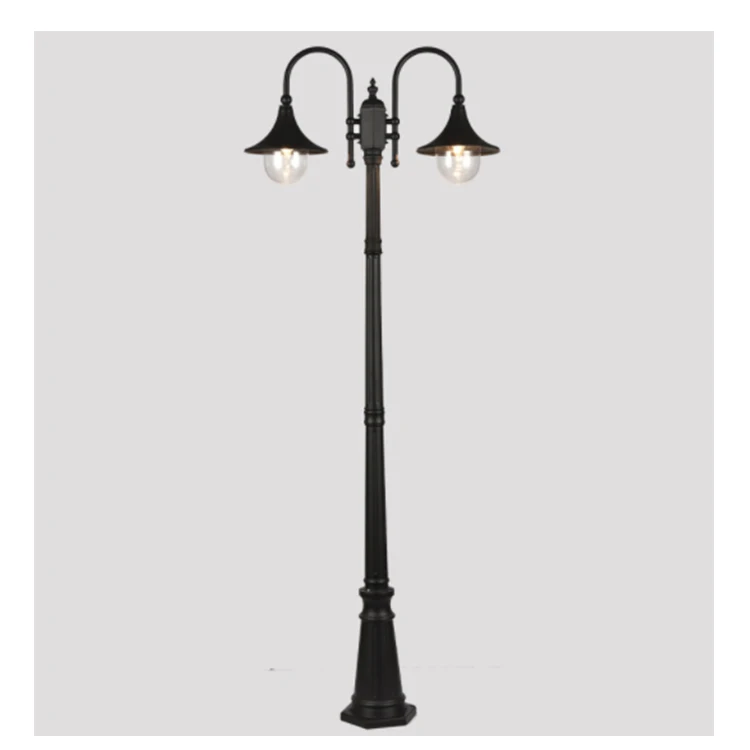 Factory Price Europe vintage garden lights post top light