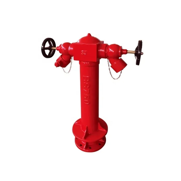4" BS750 Red Color Cast iron 2 Way Outdoor Ground Pillar Fire Hydrant