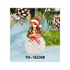 Christmas decor gift Soft pottery Owl Penguin Bear Decoration Gift 6*6*9.5cm