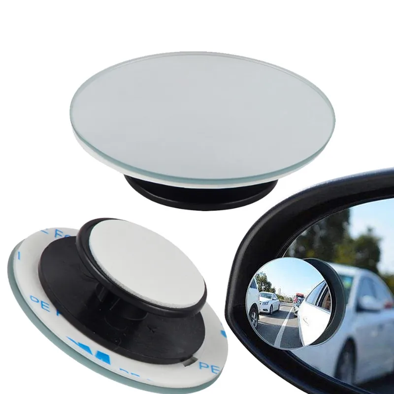 frameless blind spot mirror