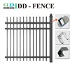 Cost effective fence galvanized steel/ fence ornamental iron /gate wrought iron from China manuturer