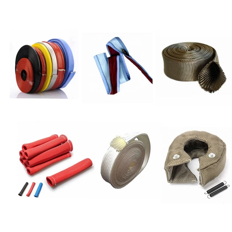 Excellent Price Silicone Fiberglass Pyrojacket Insulation Fire Sleeve ...