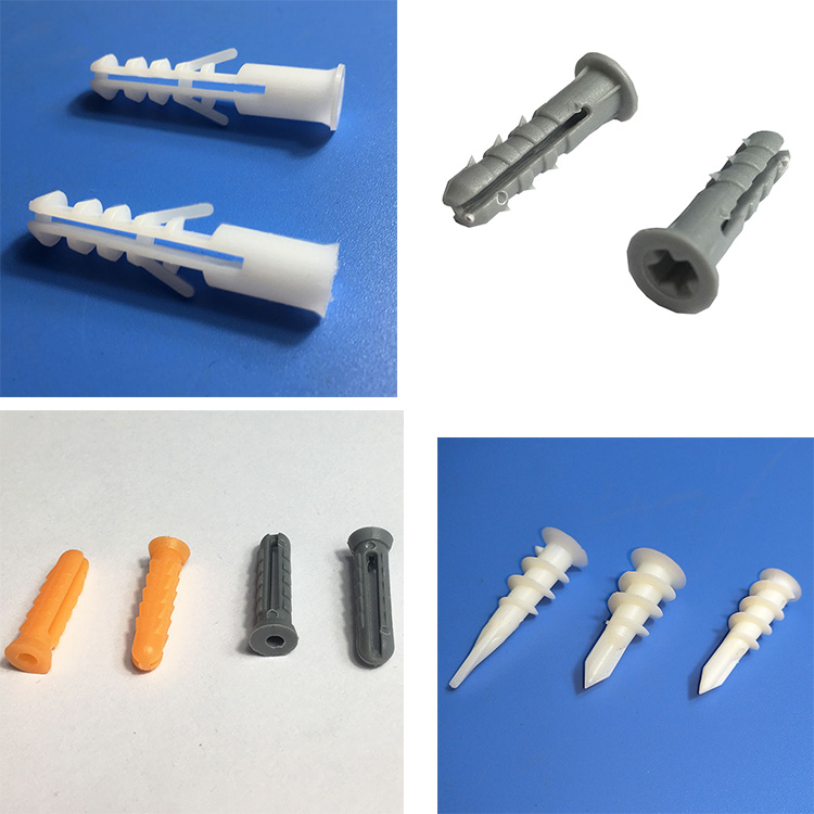 Manufacturers Supply M5 Plastic Expansion Screw Into The Wall Rubber
