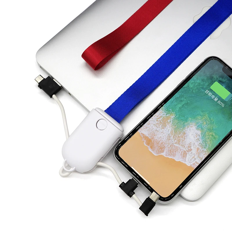 2020 Phone Accessory SIM card slot Tip organizer lanyard charging cable 3 in 1 phone data cable good for Travel - ANKUX.COM