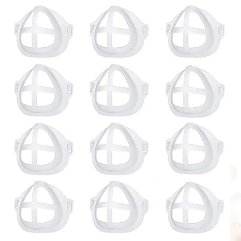 Soporte Facial 3D Marco de Apoyo Interno para protecci/ón Facial y Personas Que Usan Gafas Puede Reducir el empa/ñamiento de Las Gafas Marco de Soporte Interno de Silicona Reutilizable y Lavable.