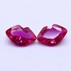 The love of red lips 4*6mm loose ruby 5# synthetic corundum as jewelry accessories