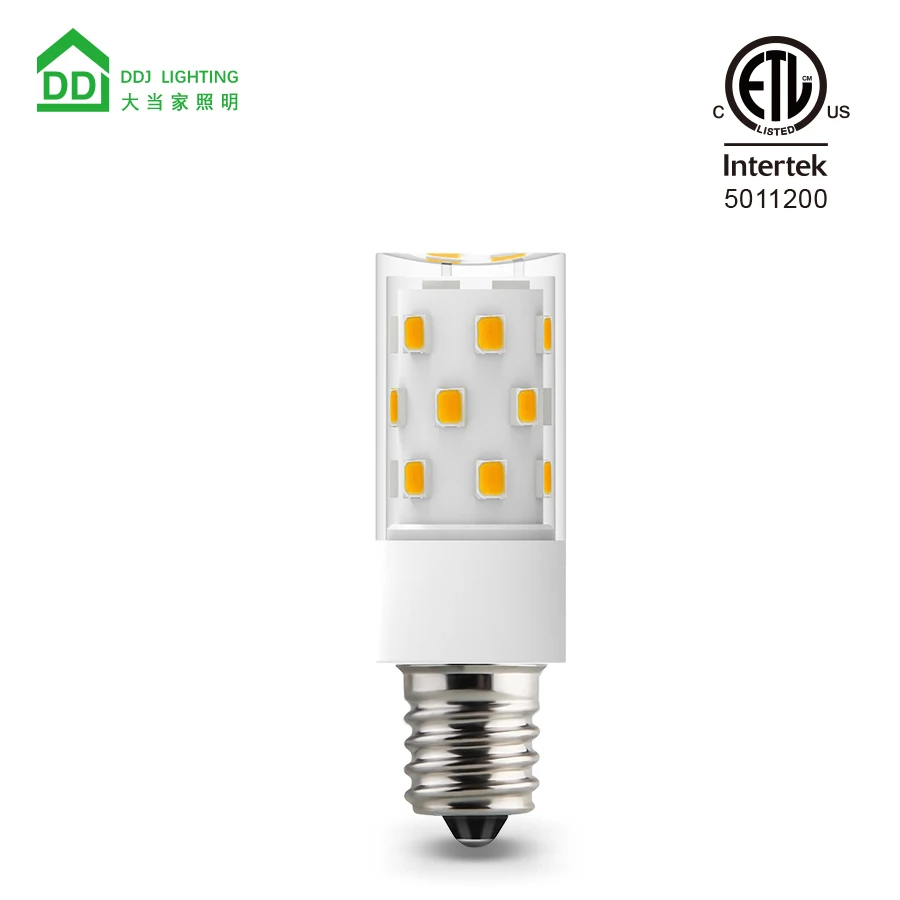 Hot selling E12 LED 4W 400 lumens AC 120V dimmable LED E12 light bulb