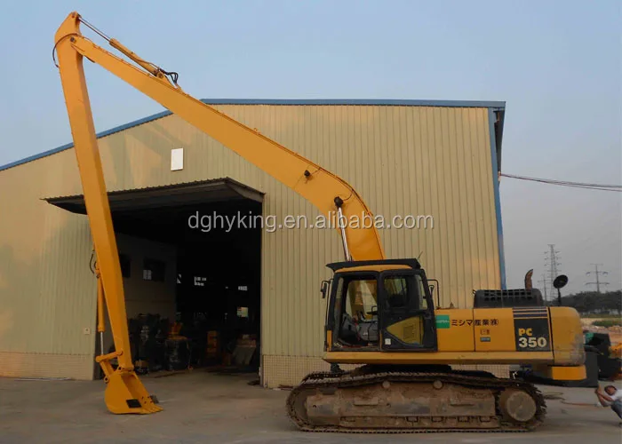 20 Meters Long Reach Boom and Arm for Komatsu PC350 Excavator with 0.5 Cubic Meters Bucket