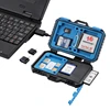 PULUZ Card Reader + 22 in 1 Memory Card Case for 1Standard SIM + 2Micro-SIM + 2Nano-SIM + 3CF + 7SD + 6TF + 1CARD PIN