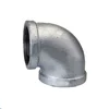 Galvanized Malleable Iron Pipe Fittings Reducing Elbow Beaded end