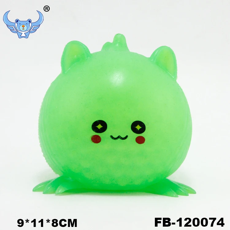 Cute Squeeze Vegetables Eggplant Water Beads Ball Toy Vegetable Tomato Ball Toys For Kids