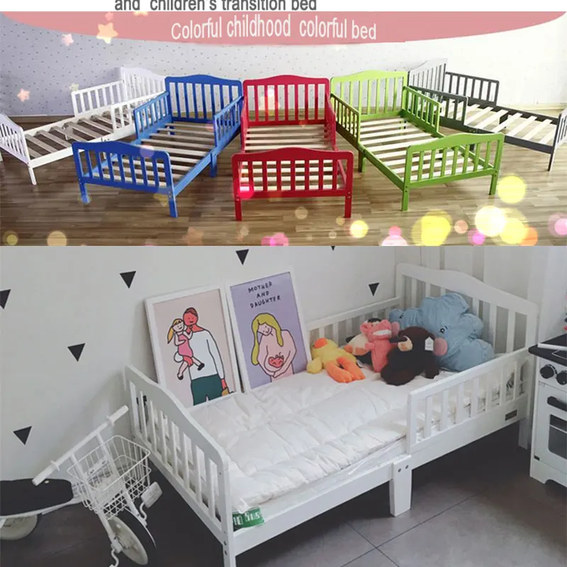 children beds girls American simple safe child bed wooden baby cribs cribs for baby bedroom furniture