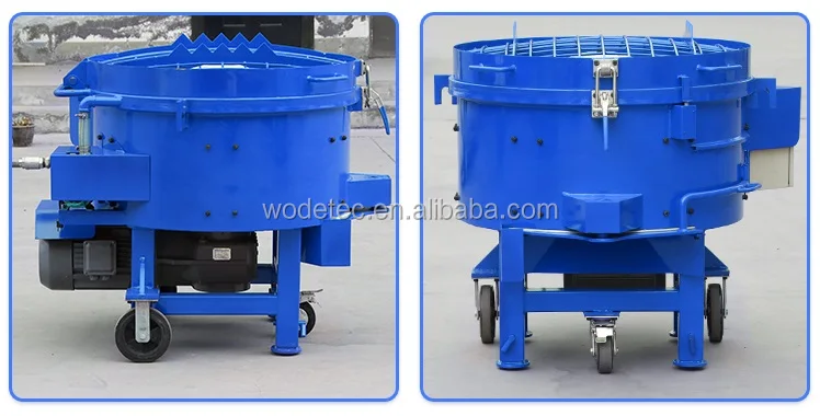 refractory pan mixer